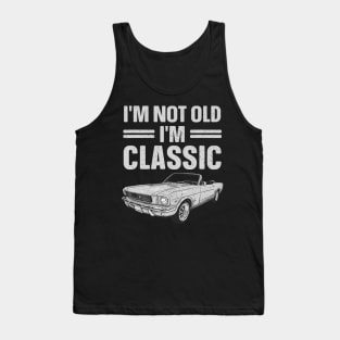 Car Birthday Art For Dad Father'S Day Men Birthday Tank Top